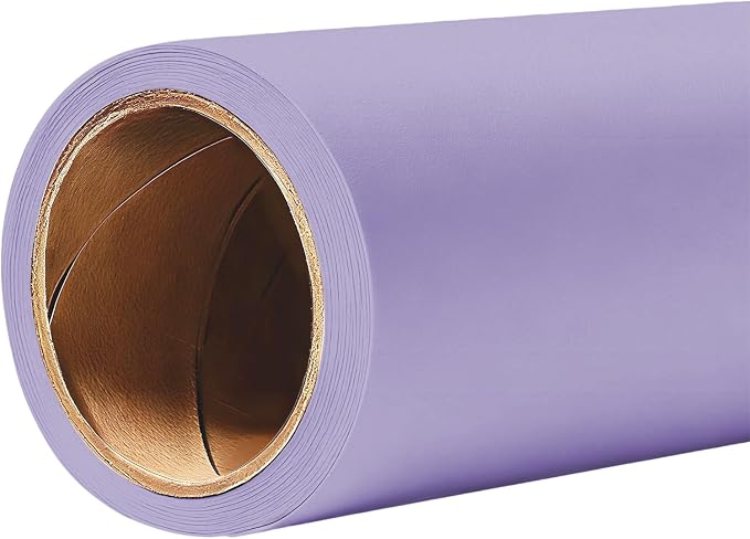 YSKE-Seamless Purple Paper Backdrop Roll for Photography,Photo Background,and Photoshoot Cover–Roll of Paper with Backdrop Cover for Background Stand,Thick Anti-Wrinkle Matte(106.9''x36' Purple) by YSKE