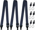 3 Pack Adjustable Shoulder Strap, iPad Strap Nylon Neck Lanyard | for iPad/Samsung Tablet Case,Camera Binocular Crossbody Laptop Luggage Bag by Gowjaw