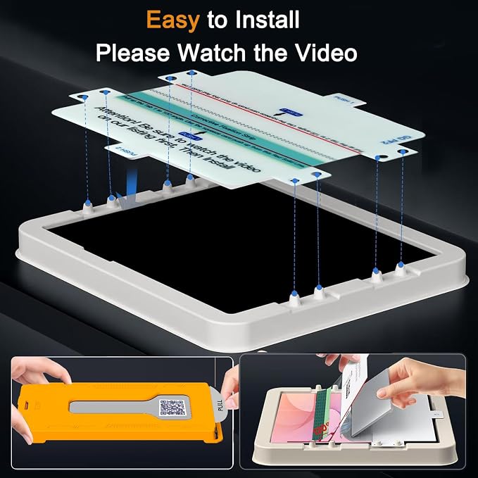 Ferilinso 3 Pack Inside Screen Protector for Samsung Galaxy Z Fold 8 Ultra | 9H+ Tempered Glass Back&Camera Lens Protectors, Military-Grade Shatterproof, Case Friendly, Easy Installation Bubble Free - Image 4