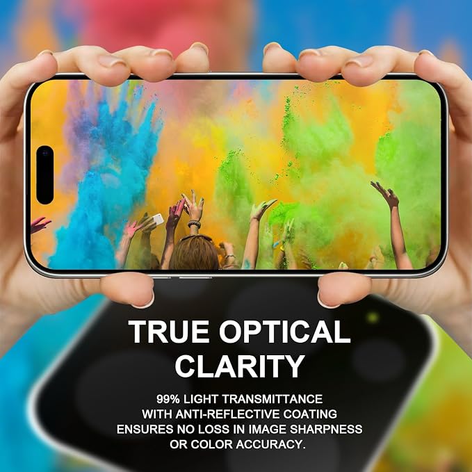 Magnetic Armor Filter Lens Protector with ND16 for iPhone 14 Pro/Pro Max, iPhone 15 Pro/Pro Max, iPhone 16 Pro/Pro Max, iPhone 17 Pro/Pro Max, Black, 1 Pack - Image 7