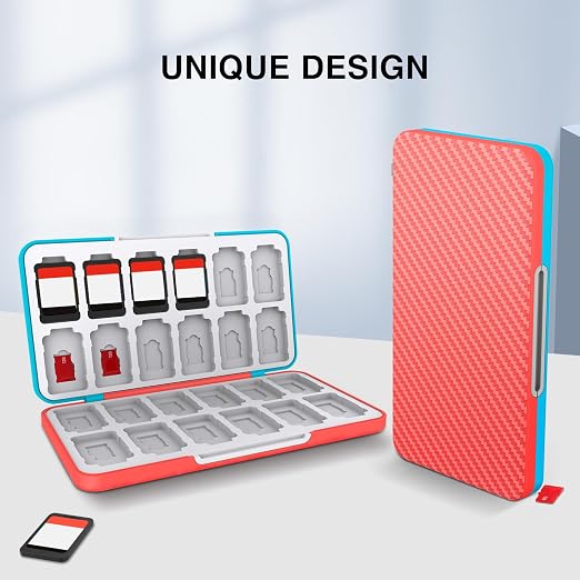 HEIYING Game Card Case Compatible with NINTENDO SWITCH 2 / Micro SD Cards | Portable Game Card Holder, Hard ABS Shell with Soft Silicone Lining, Dedicated Card Slots,Magnetic Closure for Easy Access - Image 6