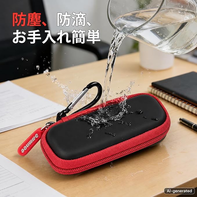 USB Flash Drive Case for SanDisk for Samsung, for SD/SDXC/SDHC Memory Cards | for Buffalo External 1.0TB Portable SSD, Mini Electronic Accessories Organizer, Office/Travel Use, Thumb Drive Bag Only - Image 5