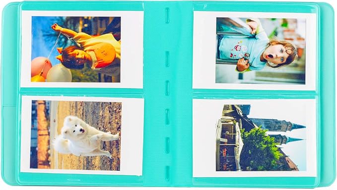 Ablus 64 Pockets Photo Album for Fujifilm Instax Mini 11 90 70 50S 26 25 9 8 8+ 7S Instant Camera, Polaroid Snap Z2300 PIC-300P Film & Kpop Photocards(Mint) - Image 2