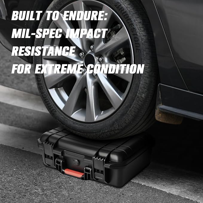 Hard Camera Case for Meeting Owl 3 – Large Capacity Travel Case for Camera | Waterproof Carrying Case for Owl 4+ / 4+ Pro, Power Supply, Cables, Card Holder, and Meeting Accessories, Conference Use - Image 7