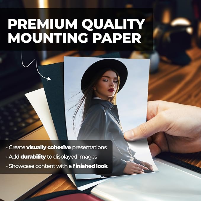 Dunwell 5x7 Photo Album & Art Portfolio Book, 24 Sleeves, Ruby 2-Pack | Displays 48 Pages, 24 Clear Sleeves, Black Mounting Paper, Organizer for 5x7 Photos - Image 5
