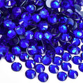 Jollin Hotfix Rhinestones Flatback Crystal Gems 8.4mm SS40, Sapphire | 144pcs Hot Fix Crystals Glass Rhinestones for Bedazzling, Crafting, Clothes, Shoes & Accessories DIY Decoration by Jollin