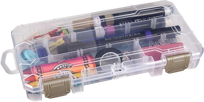 ArtBin 3003AB Solutions Small Box, Art & Craft Supply Organizer with Removable Dividers, [1] Plastic Storage Box - Image 4