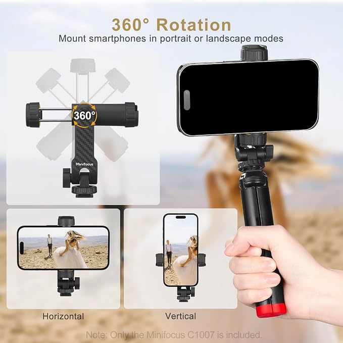 MINIFOCUS Tripod Phone Mount (C1007) - Image 4