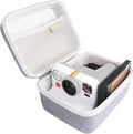 Hard Travel Case for Polaroid Now+ 3rd/Now 3rd/Gen 2 Now Camera | Compatible with Polaroid Now+ 2nd/Originals I-Type Instant Film Camera, Carrying Case, Travel Storage Bag, Mesh Pocket by Flaxune