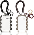 2 Pack Cute Photocard Holder Keychain,Kpop Photo Card Holder | Creative Photo Protector Keychain Accessories for Bus Card, Daily Display & Travel Decorations Gifts by Unknown