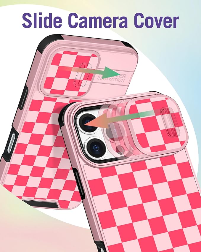 Buleens for iPhone 16 Pro Max Case 6.9 Inch - with Ring Stand & Camera Cover Aesthetic Cute Designed for Women Girls Pretty Unique Kawaii Girly Phone Case for iPhone 16 Pro Max Compatible with Magsafe - Image 3