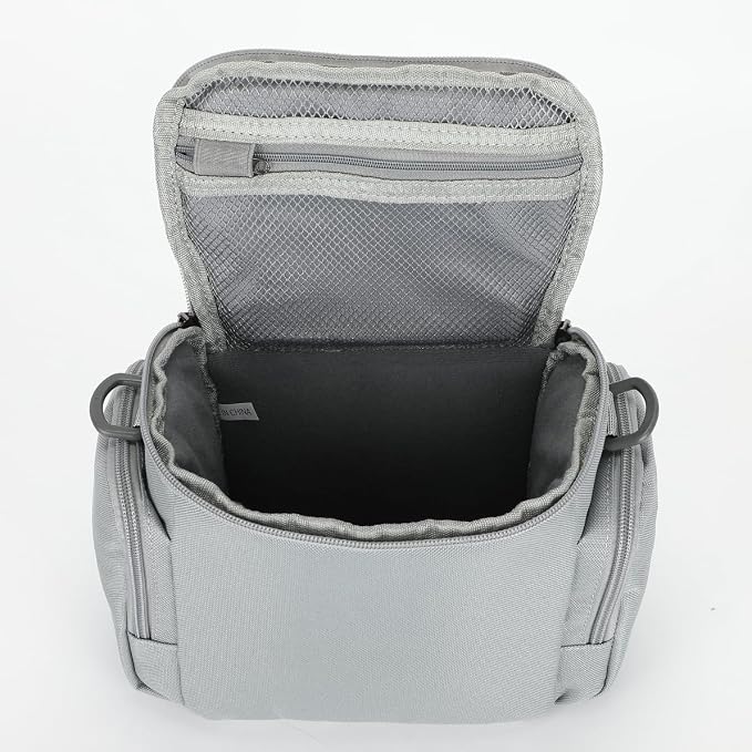 G-raphy Camera Bag Case DSLR SLR Crossbody Sling Photography Bags for Nikon Canon Sony DSLR SLR Mirrorless with Removal Straps(Parma Grey) - Image 7