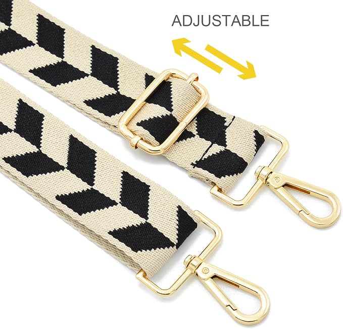 Replacement Purse Strap Shoulder Strap Adjustable Crossbody Strap for Women Crossbody Wide Shoulder Bag - Image 5