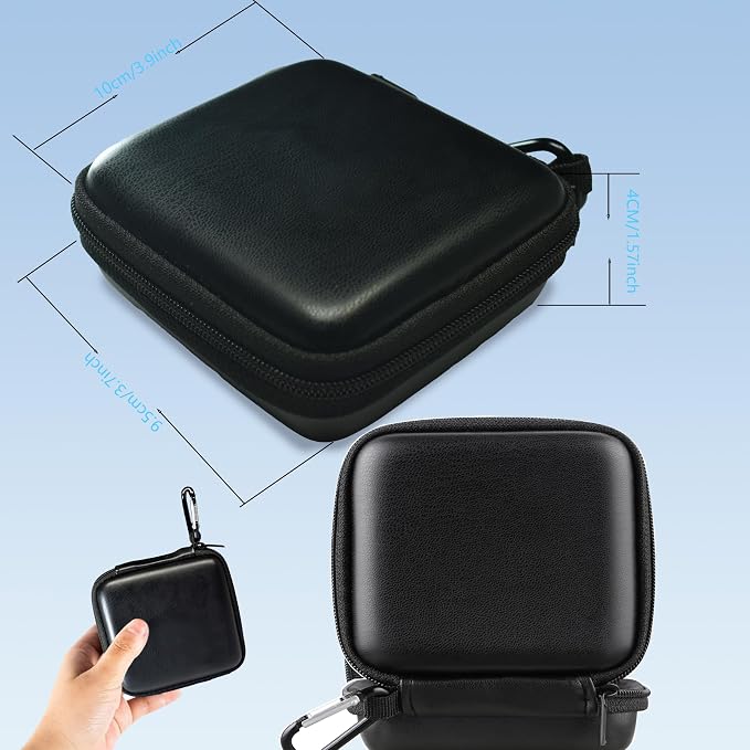 Mini Mic Case Wireless Lavalier Microphone Case for Wireless lavalier microphones Wireless Microphones Mini Tiny Mic Lapel Clip Microphones (Case only) - Image 5