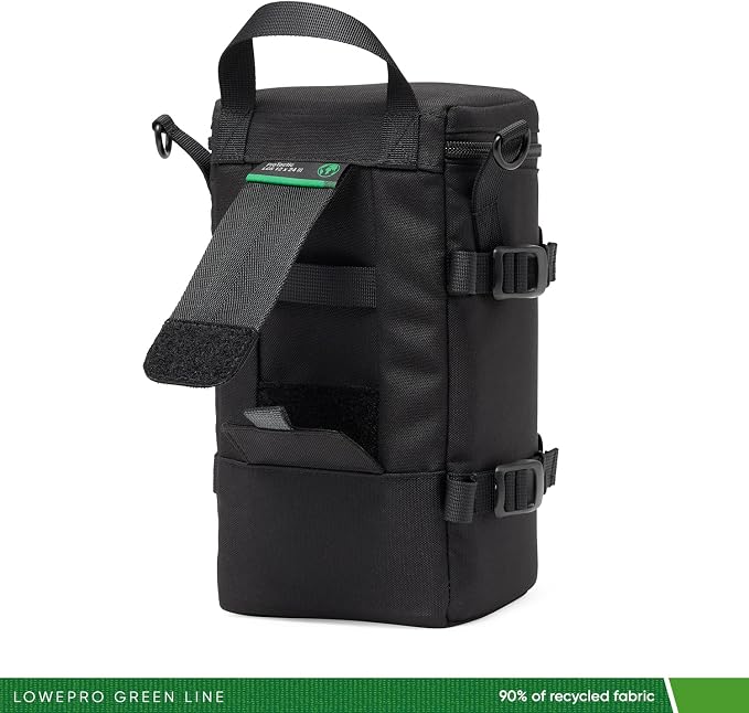 Lowepro ProTactic LCS 12 x 24 III Camera Lens Case, Camera Lens Pouch Bag, fits70-200mm F/2.8 (with hood), for DSLR,Mirrorless Cameras, Vol-2.5L Dim:9.45x4.72x4.72in, Camera Bag for Photographer/Video - Image 5