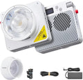 Godox ML100Bi Bi-Color LED Video Light, 120W 34300Lux@1M CRI 97+ TLCI 98+ 2800K-6500K, 11 FX Effects Photography Light, Portable LED Continuous Light by GODOX