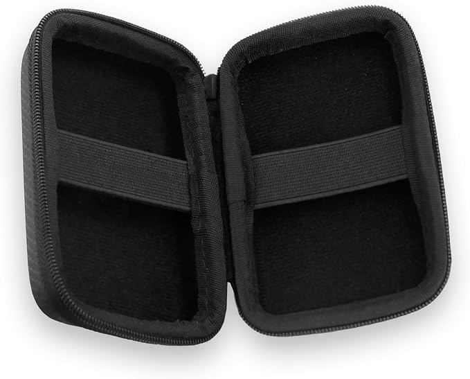 CASEMATIX Travel Case for Contact Lenses Fits 12 Daily Disposable Contacts in a Compact Dual-sided Storage Case with Clip On Carabiner - Includes Daily Contact Lens Case Only - Image 2