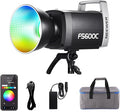 NEEWER Pro 600W RGB LED Video Light APP/2.4G/DMX Control, 2500-7500K 52500lx/1m COB Continuous Output Lighting, CRI95+/TLCI97+ Spotlight with Bag for Studio Photography Recording Streaming, FS600C by Neewer
