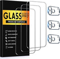 3+3 Pack Glass Screen Protector for iPhone 17 Pro, 6.3 inch | Camera Lens Protector, HD Clear Tempered Glass Film, Anti-Scratch, Bubble Free, Case-friendly by AVOAR