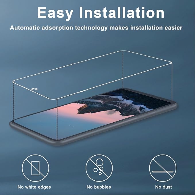 [3+3 Pack] Galaxy A36 5G Screen Protector + Camera Lens Protector, 9H Tempered Glass, Anti Scratch, Easy Installation, Bubble Free, HD Screen Protector for Samsung Galaxy A36 5G - Image 7