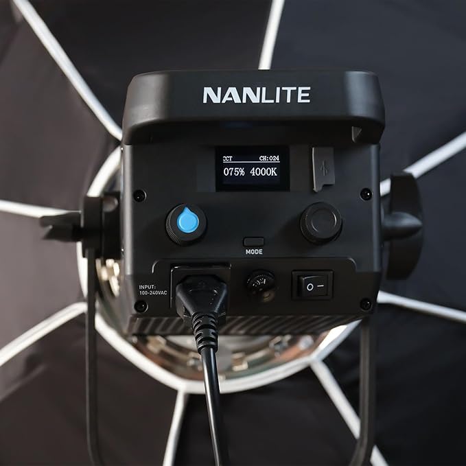 Nanlite FS-300B Bi-Color LED Video Light | 350W,2700K-6500K, CRI 96+, Bowens Mount, App Control, Professional Lighting for Photography YouTube & Live Streaming - Image 7