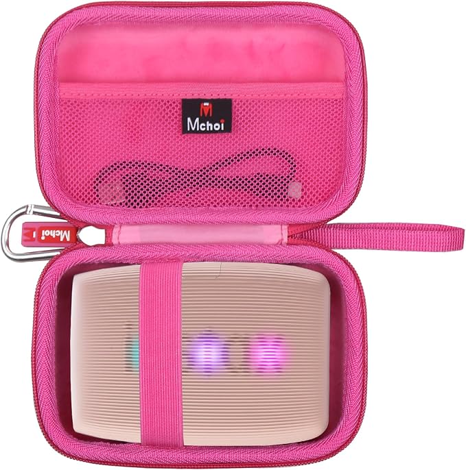 Mchoi Hard Storage Case Fits for Fujifilm Mini Link 3 2 1 Smartphone Printer, Case Only, Rose Pink by MchoiHardTravelStorageCase