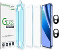 amFilm OneTouch for Google Pixel 10a Screen Protector 6.3'' Tempered Glass | 30s Auto-Alignment, Bubble Free, Scratch & Drop Protection, HD Clear, Camera Lens Protector, 2+2 Pack (Pixel 10a-6.3") by amFilm