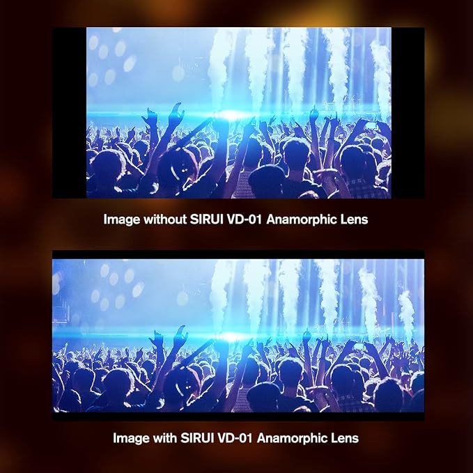 SIRUI VD-01 Anamorphic Lens 1.33x for Smartphones, Cinema Lens - Image 4