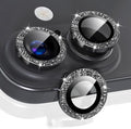 2 Set Camera Lens Protector for iphone 17,Ultra HD 9H Tempered Glass Camera Protector,Anti Scratch Women Girls Shiny Camera Cover for iphone 17 2025,Glitter Black by Unknown