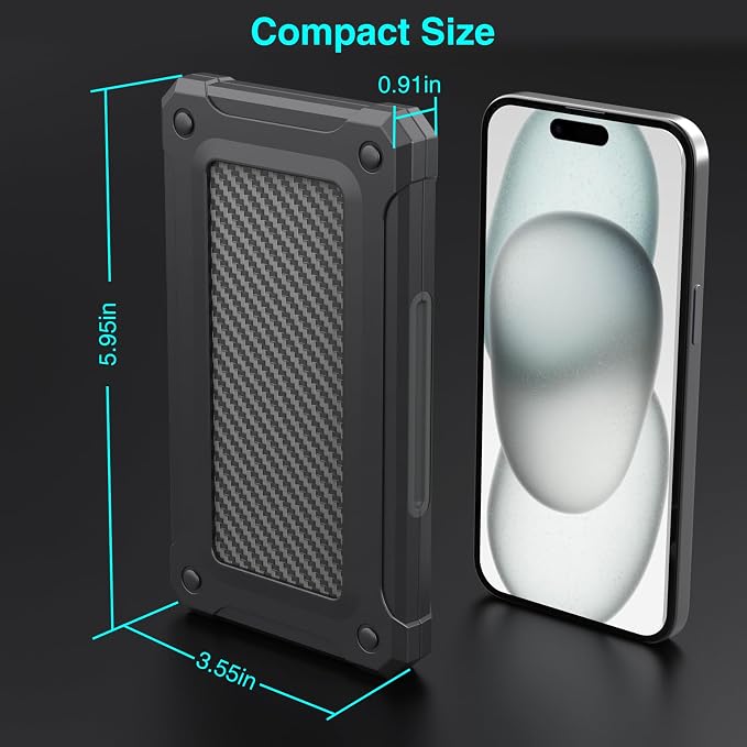 SD Card Holder with 40 Card Slots for SDXC Micro SD Cards | Hard ABS Shell & Soft Silicone,Dedicated Card Slots,Magnetic Closure,Portable Memory Card Holder for Daily Travel - Image 5