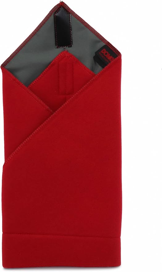 Domke F-34L 19-Inch Protective Wrap -Red | Secure Hook and Loop closure Protects Mirrorless, DSLR, SLR Cameras, Laptops, Tablets, Cell phones, & Accessories by Tiffen