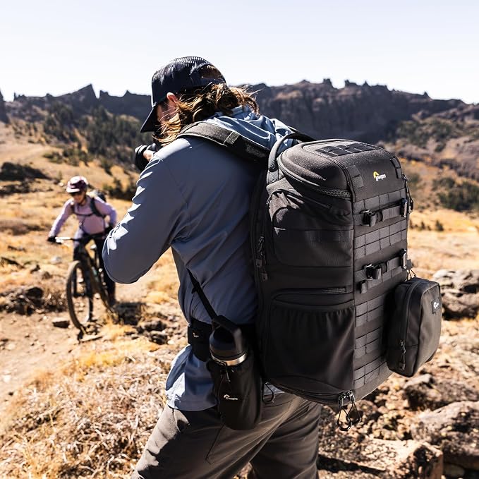 Lowepro ProTactic BP 450 AW III Camera Backpack, 4-point Access, Professional Camera Bag, DSLR/Drones/Mirrorless, Up to 16" Laptop, Rain Cover, for Photographer,Videographer, Volume 28L - Image 8