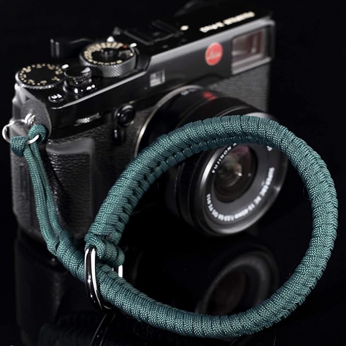 Paracord Camera Wrist Strap Lanyard-Quick Release for DSLR Mirrorless | Turquoise Adjustable wrist size,High-strength paracord material,lightweight 1.16oz,secure metal clasp,Fits Canon Nikon Sony - Image 8