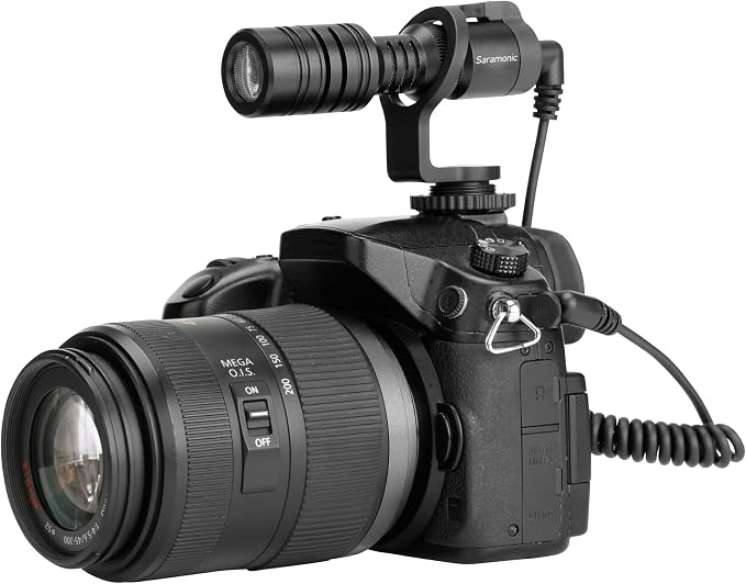 Saramonic VMICMINI Vmic Mini Shotgun Microphone (VMICMINI), Black - Image 9