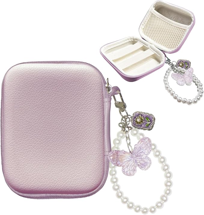 STARGAZ Digital Camera Case,suitable for camera case small such as CAMKORY/KODAK PIXPRO FZ45/FZ55/Canon PowerShot ELPH/HS,etc.Compact digital camera bag, can also store such as SD cards (Purple) by Unknown