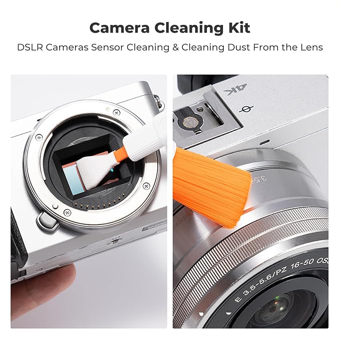 K&F CONCEPT 25-in-1 Electronic Cleaning Kit for Keyboard Laptop Cleaner | Multi-Function Electronic Cleaner,2 Keycap Pullers,Vacuum Sealed Microfiber Cloth,Multi-Device,for Photographers,MM02 - Image 8