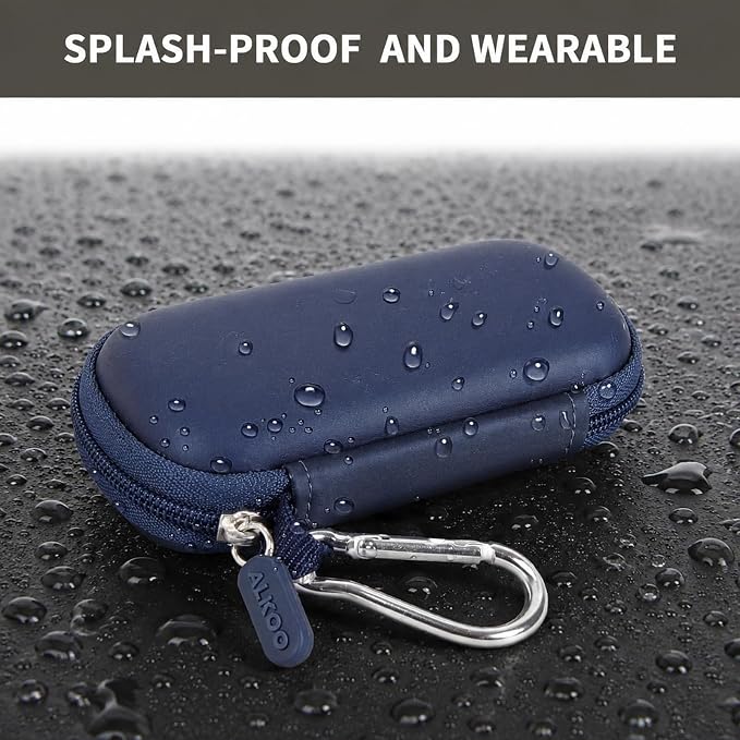 USB Flash Drive Case, SD Card/Thumb Drive/Memory Cards Holder, Bag Only | SDXC/SDHC Storage, Electronic Accessories Organizer for SanDisk / for Samsung, for Students/IT/Office/School/Travel, Royal - Image 5