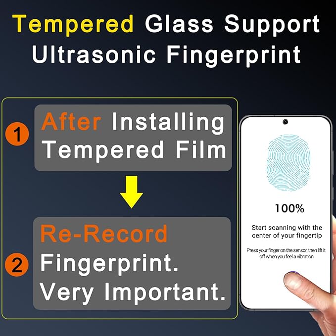 Ferilinso Privacy Screen Protector for Samsung Galaxy S25, Tempered Glass | 3 Pack, 9H+ Hardness, Military-Grade Shatterproof, Case Friendly, Easy Installation Bubble Free, with Camera Lens Protectors - Image 3