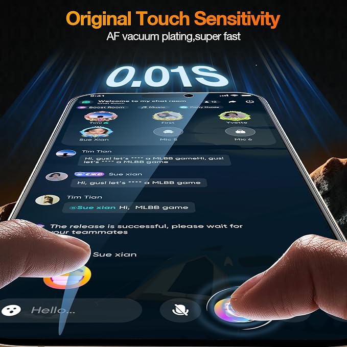 YMHML Compatible for iPhone 16 Pro Privacy Screen Protector Tempered Glass, Anti Spy Privacy Screen for iPhone 16 Pro 6.3 Inch Accessories, 3 Pack, Private Case Friendly Film, Easy Installation Tool - Image 4