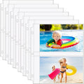 MaxGear 120 Pack 5x7 Photo Sleeves for 3 Ring Binder (480 Picture),2 Pocket | Heavy-Duty Archival Page Protectors,Clear Photo Album Refill Pages,Plastic Recipe Cards Binder Sleeves with Pockets,Acid-Free by MaxGear