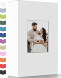 Artfeel Photo Album 4x6 with 300 Pockets,Slip-in Picture Albums,Linen Cover Memory Book with Front Window,White Page Vertical Photo Book for Wedding,Family,Anniversare,Baby,Vacation by Artfeel