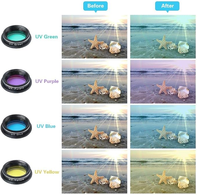 Phone Camera Lens Kit (13 Pieces) for iPhone 11 Xs 10 8 7 6 Plus SE Samsung and Most Andriod Phone- Wide Angle Lens & Macro Lens+Fisheye Lens and More - Image 7