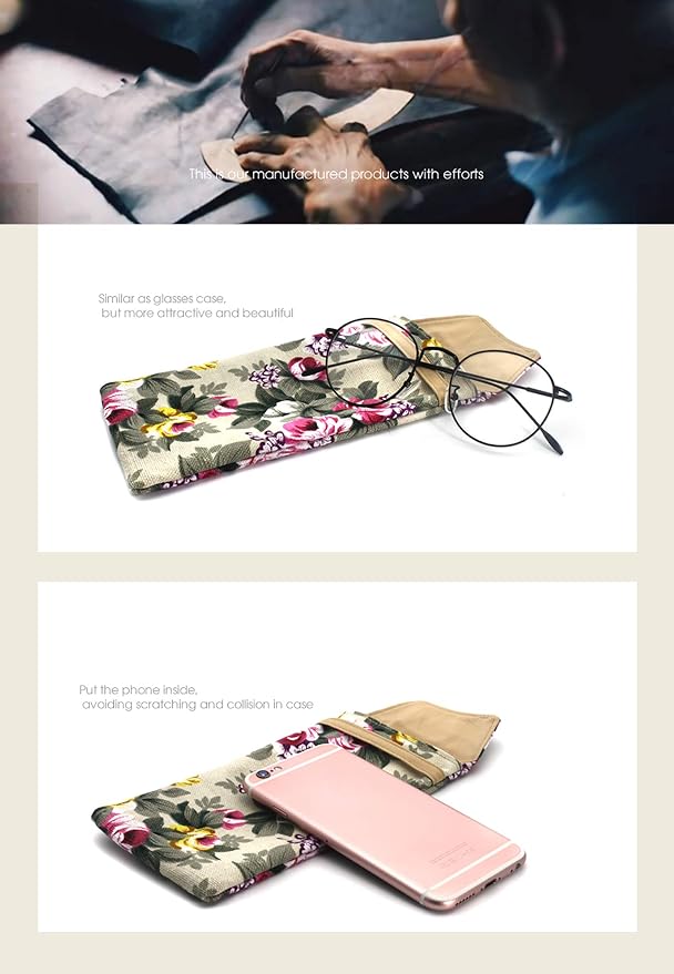 Quality Microfiber Eyeglass Pouch with Bead Lock Micro Fiber Sunglasses Case Pouch Soft Store - Image 4