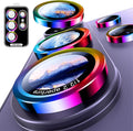 Uyiton for Samsung Galaxy S26 Ultra Camera Lens Protector, Unique Design | Case-Friendly, Ultra-Thin, Military-Grade Sapphire Glass with Aluminum Metal Rear Camera Screen Cover, Colorful by Uyiton