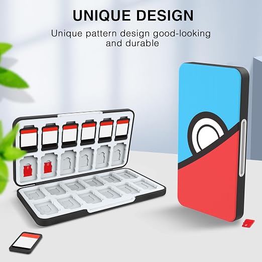 HEIYING Game Card Case Compatible with NINTENDO SWITCH 2 / Micro SD Cards | Portable Game Card Holder, Hard ABS Shell with Soft Silicone Lining, Dedicated Card Slots,Magnetic Closure for Easy Access - Image 6