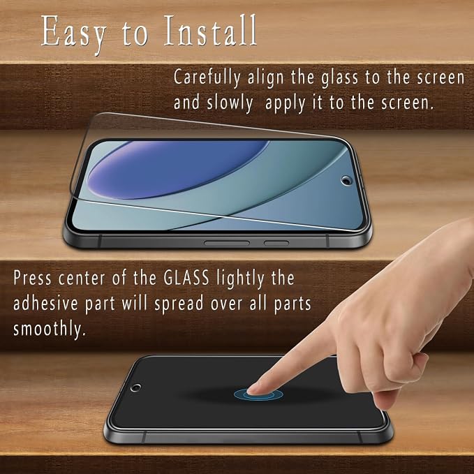 2+2 Pack Screen Protector for Google Pixel 9a Tempered Glass | Camera Lens Protector, Anti Scratch, Bubble Free - Image 4
