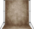 8x10ft Brown Professional Portrait Backdrop Abstract Textured Backdrops for Photography Vintage Headshot Background Brown Backdrop Curtains with Rod Pocket by Naykaly