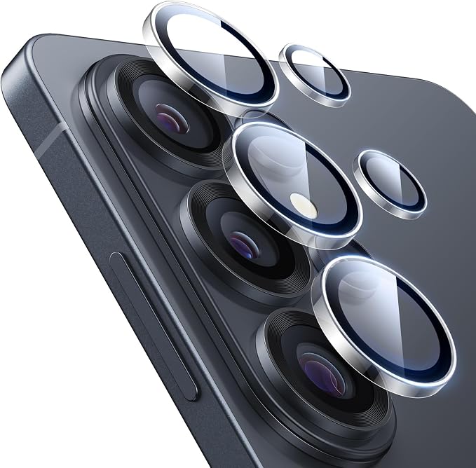ESR for Samsung Galaxy S26 Ultra Camera Lens Protector, 1 Pack, Clear | Individual Camera Cover, 9H Tempered Glass, Original Camera Clarity, Scratch-Resistant, Case Friendly by Unknown