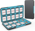 HEIYING SD Card Holder with 40 Precise Slots for SDXC SDHC Micro SD Cards | Portable Game Cards Case, Hard ABS Shell with Soft Silicone Lining, Precise Card Slots,Magnetic Closure for Easy Access by HEIYING
