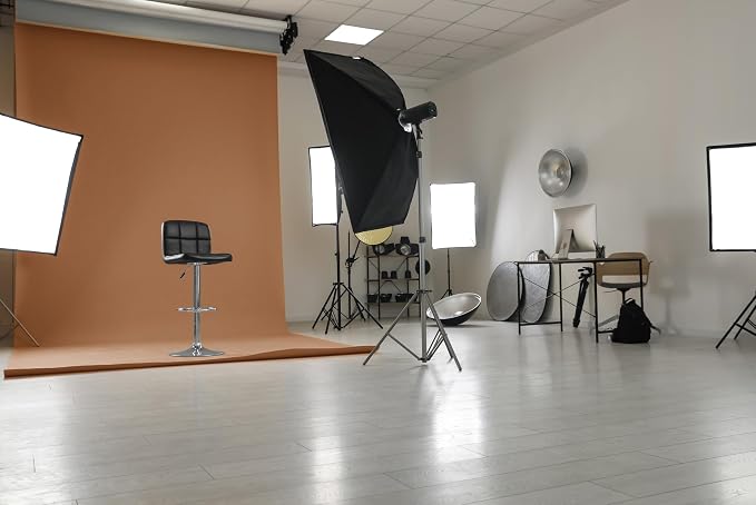 Denny Mfg Seamless Paper Backdrop for Photoshoot, Espresso Brown, 86" x 36' | Photoshoot backdrop, Matte Finish for Portraits, Product Photos and Video Shoots, with Free Roll Gaffer Tape (2 in x 13 ft) - Image 6